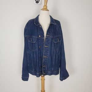 VTG Wrangler Sport Denim Jacket Trucker 80's